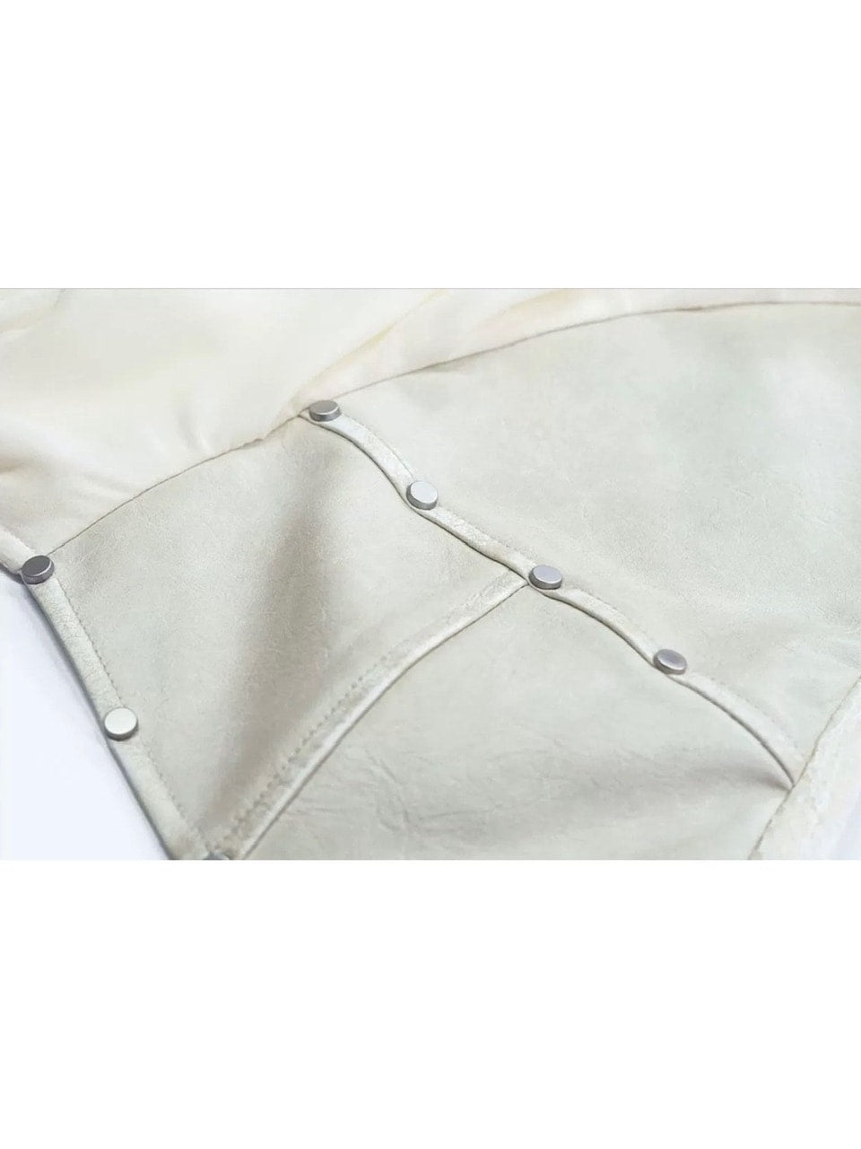 【Cest Nous】Leather lace camisole dress / 【セヌー】レザーレースシアーキャミワンピース