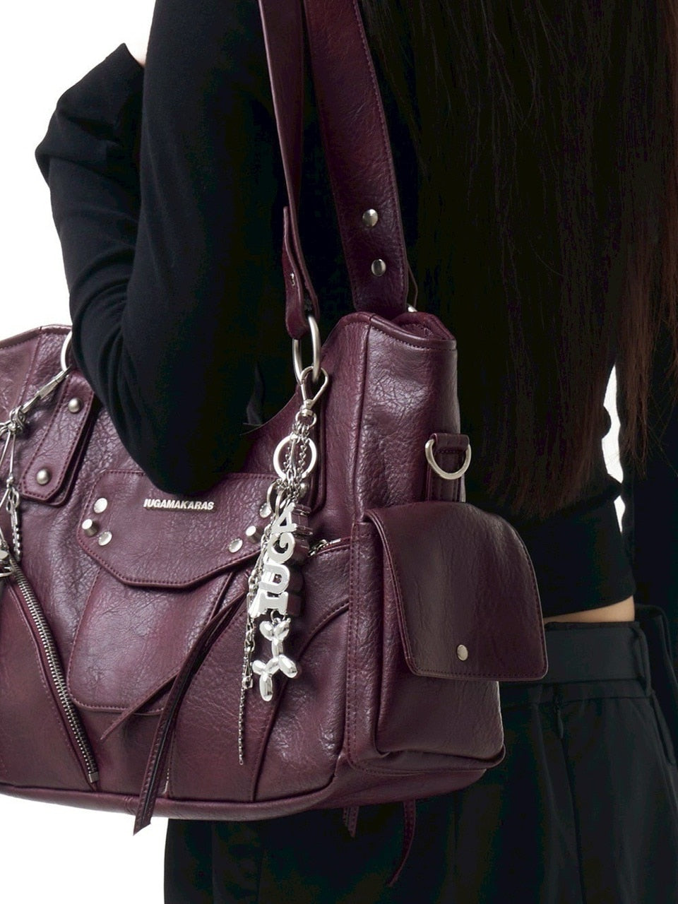 【IUGAMAKARAS】Silver IUGA Keyring