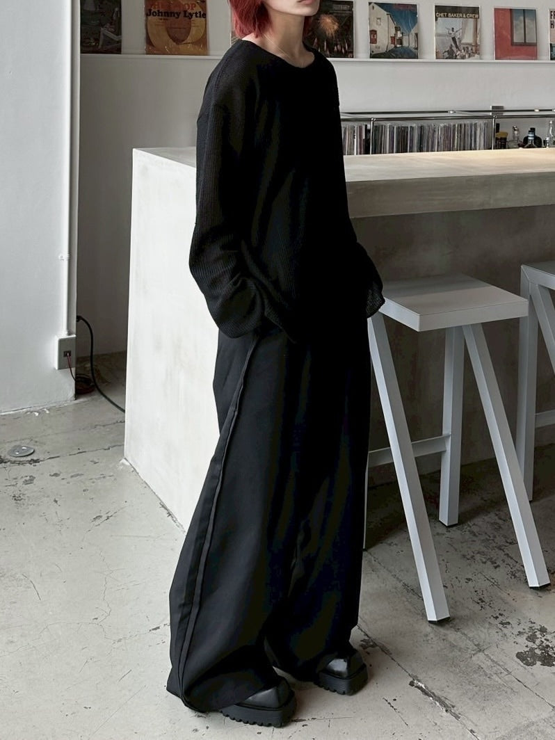 国際配送【LUV CODE】wide slacks