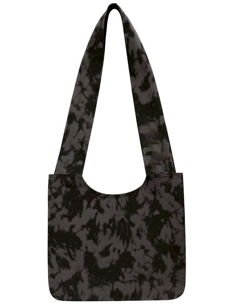 【BLACK PURPLE】Deux-Eyelet Long Handle Bag