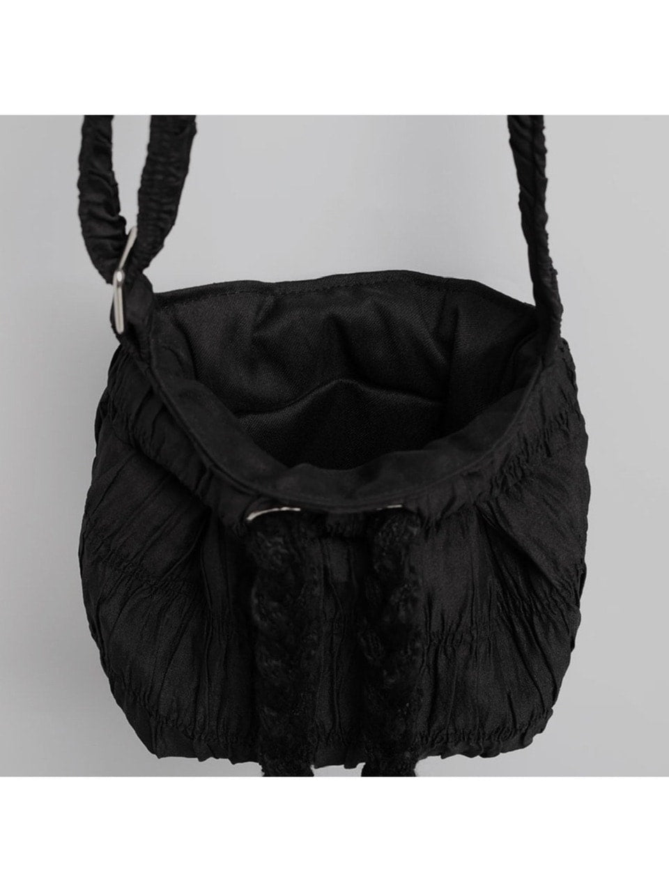 【FANCY CLUB】Rope String Mini Cross Bag