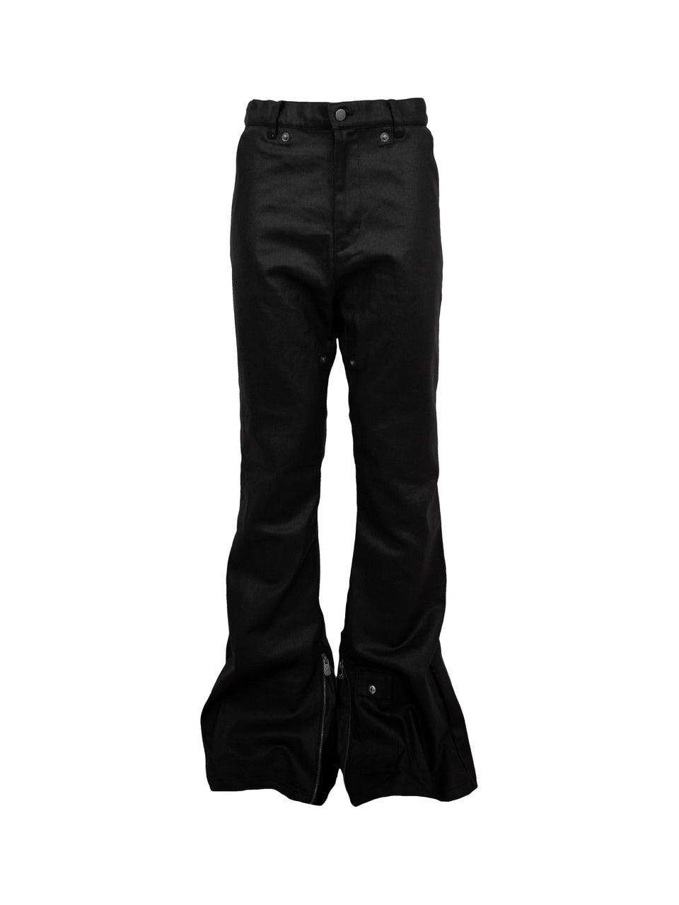 【Rosen Kreuz】SIDE BELT DOCKING FLARE PANTS