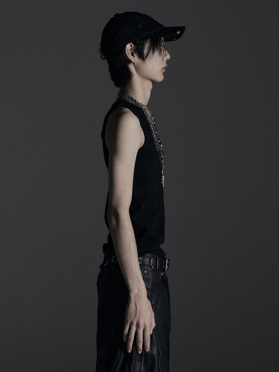 【Rosen Kreuz】ASHES HALO TANK TOP