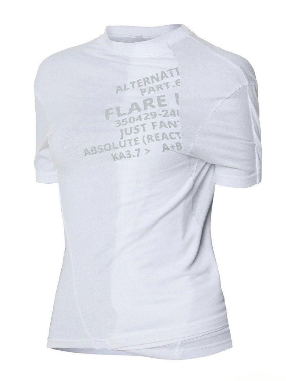 【FLAREUP】Asymmetrical Layered T-Shirt