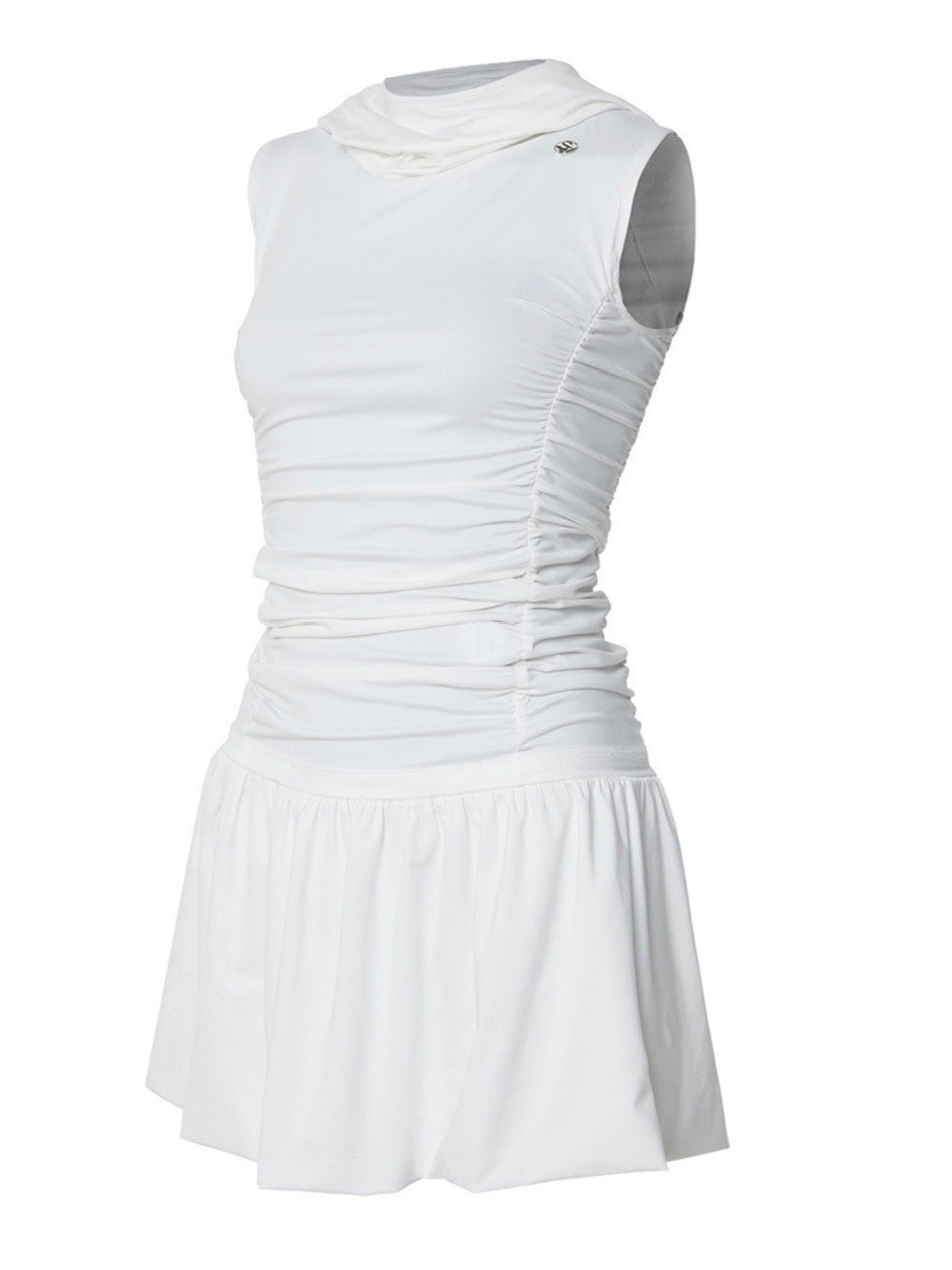 【FLAREUP】Hooded High Neck Dress