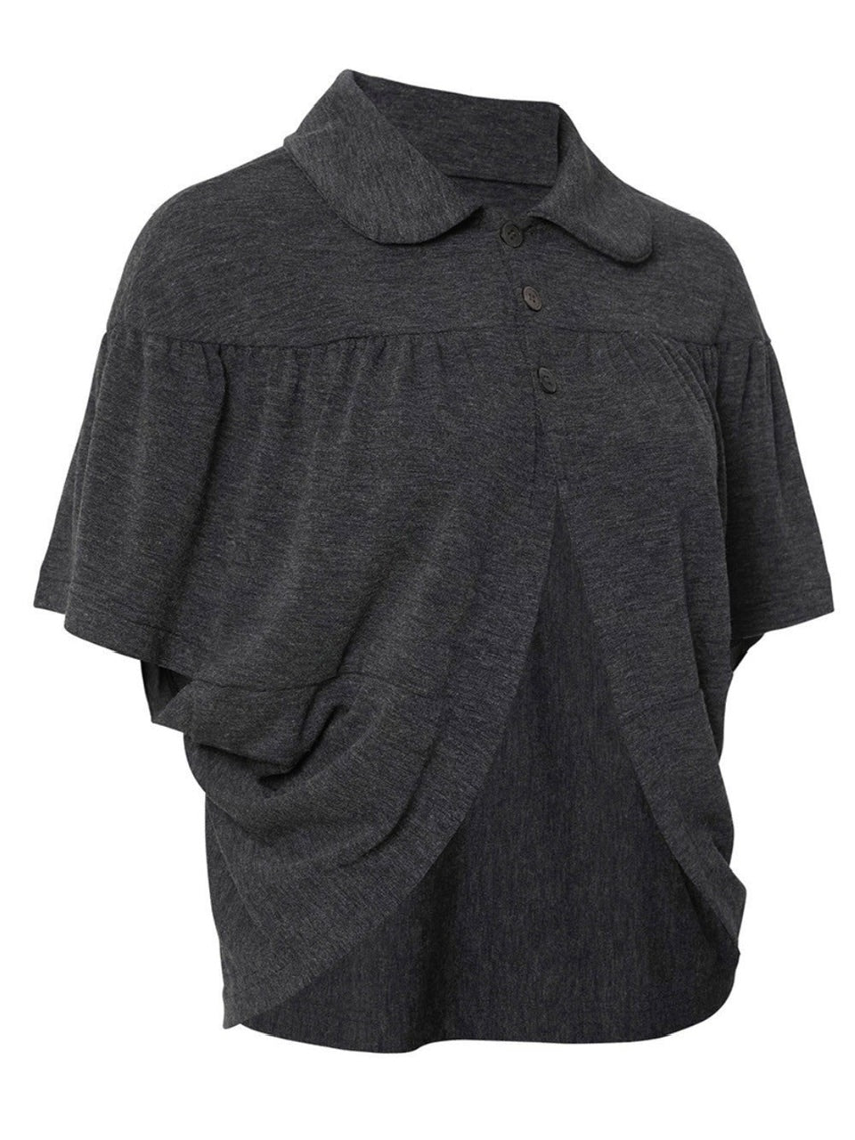 【FLAREUP】Cape Draped Cardigan