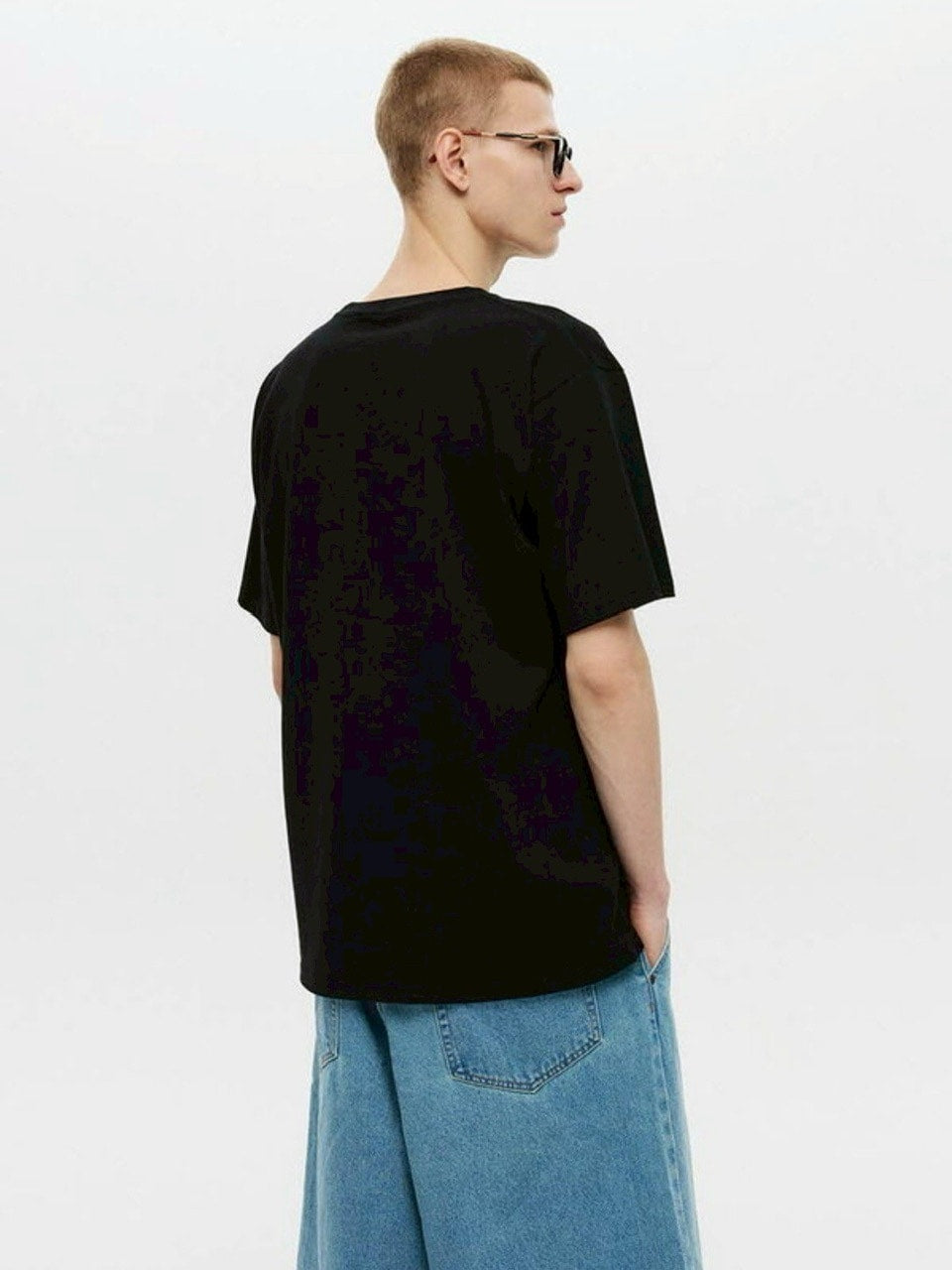 【DNSR】Lettering Half Sleeve Tee