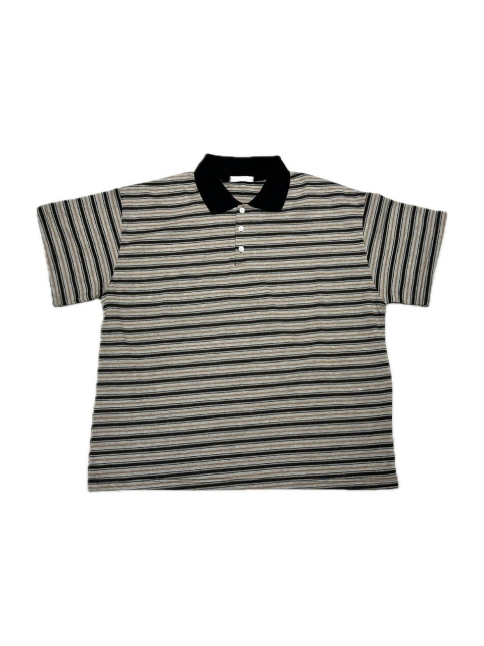 受注制【youll】cozy stripe polo tee (2color)