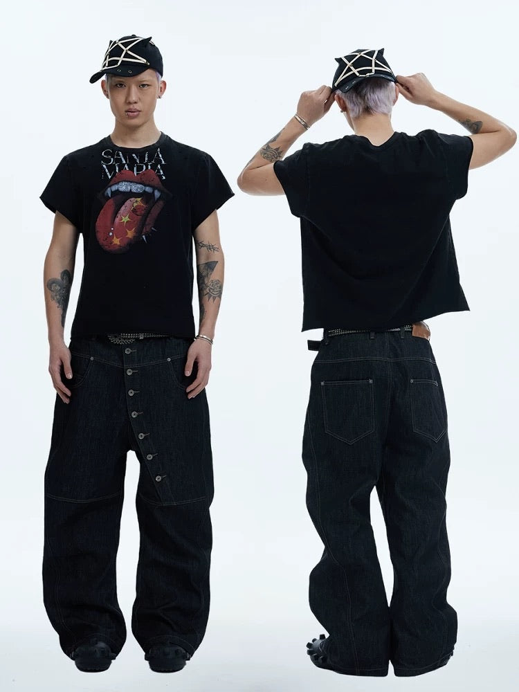 【DND4DES】ROCK TONGUE T-SHIRT