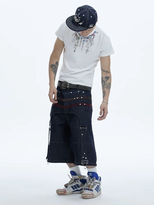 【DND4DES】CARTOON CHAIN T-SHIRT