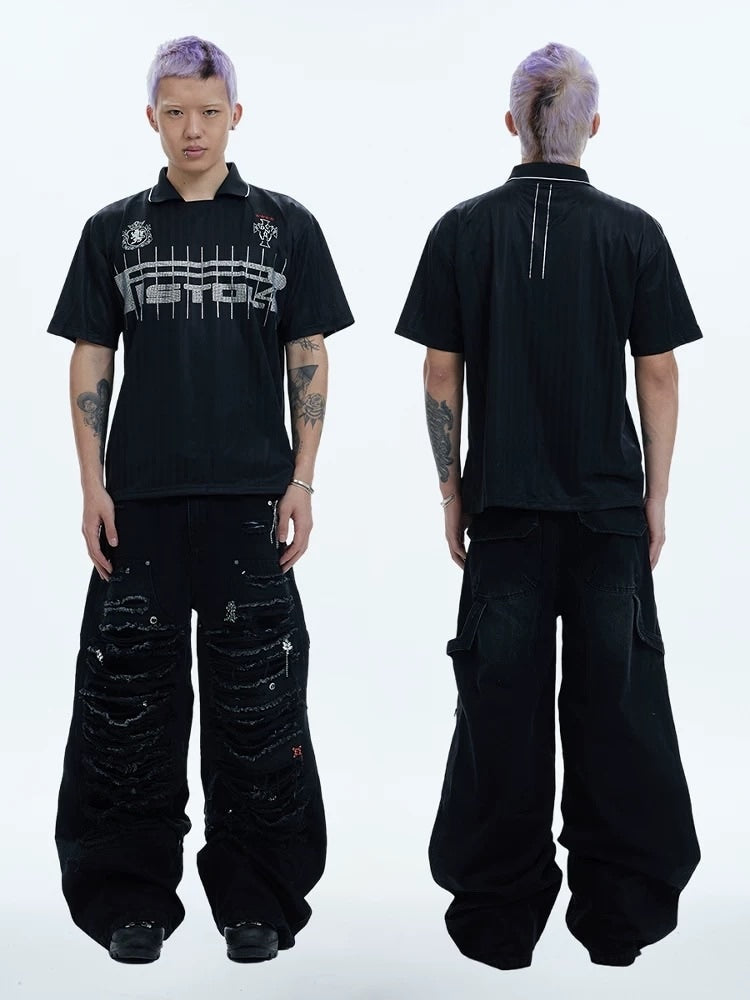 【DND4DES】JEWELED LUMBERJACK PANTS