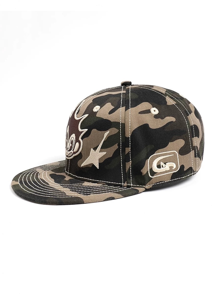 【DND4DES】CAMOUFLAGE DOLL EMBROIDERED HAT