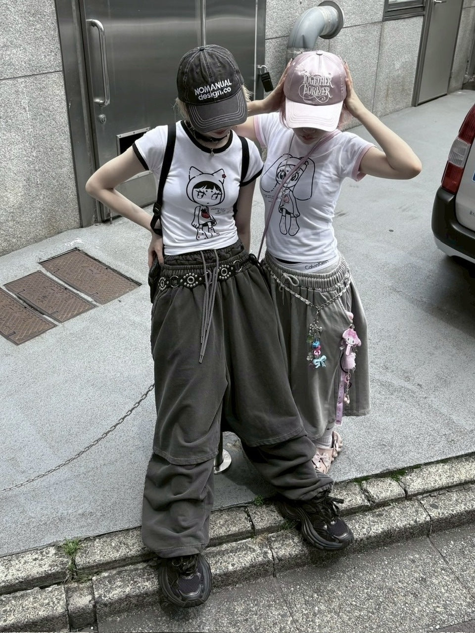 【nmtc+】side line pigment sweat shorts (2color)