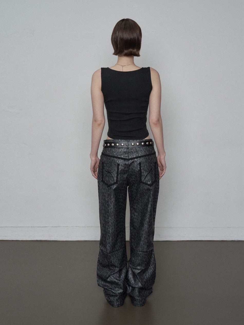 【SETUP‐EXE】LACE HOOK SLEEVELESS / 【セットアップエグゼ】レースフックタンクトップ