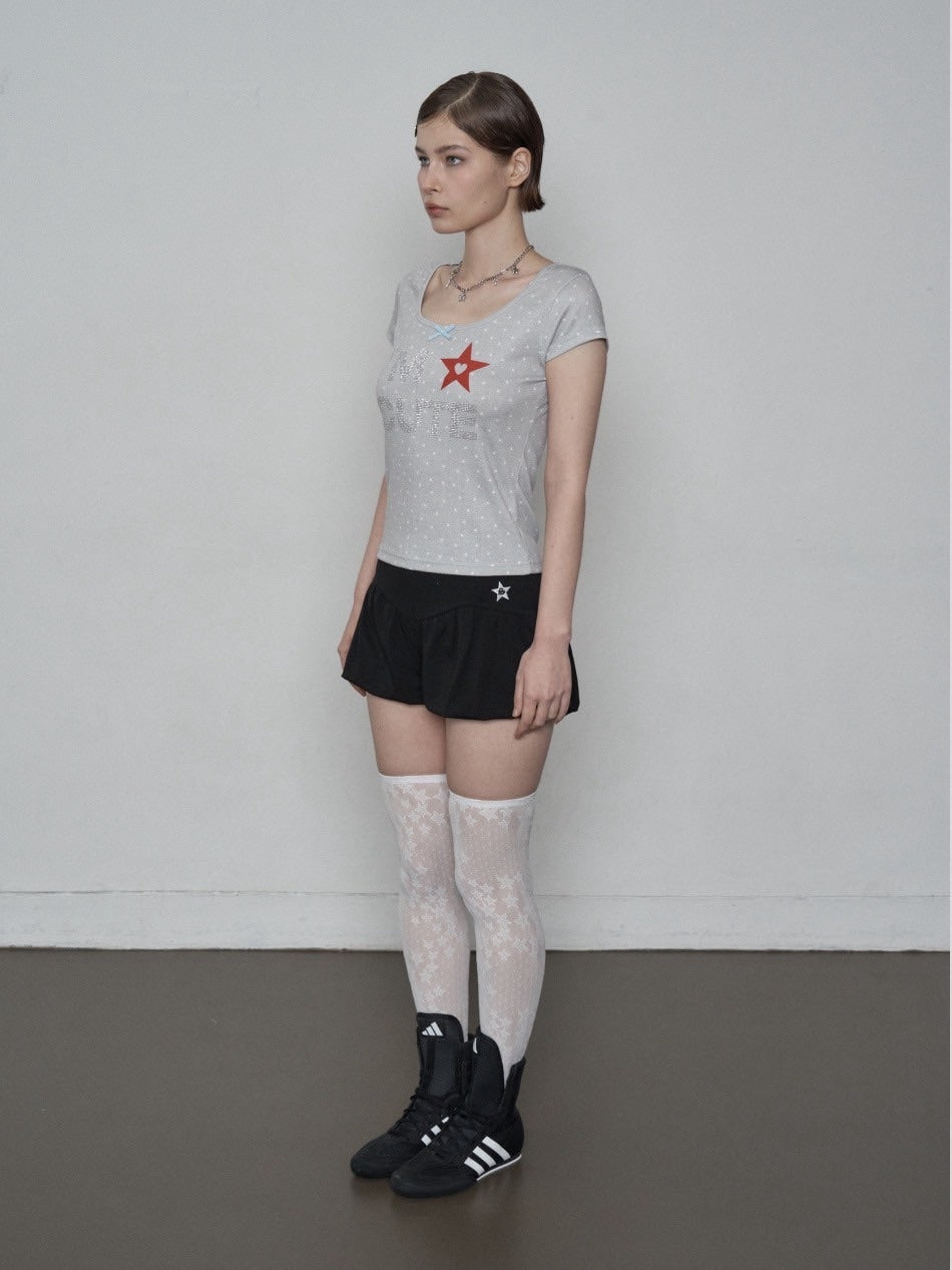 【SETUP‐EXE】I'M CUTE TOP / 【セットアップエグゼ】アイムキュート半袖Tシャツ