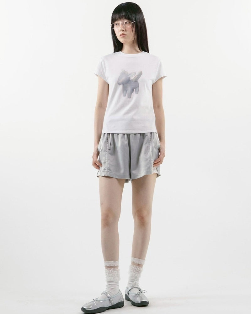 【TUOMIO】ANGEL DEER BABY T-SHIRT / 【トゥオミオ】エンジェルディアベイビー半袖Tシャツ