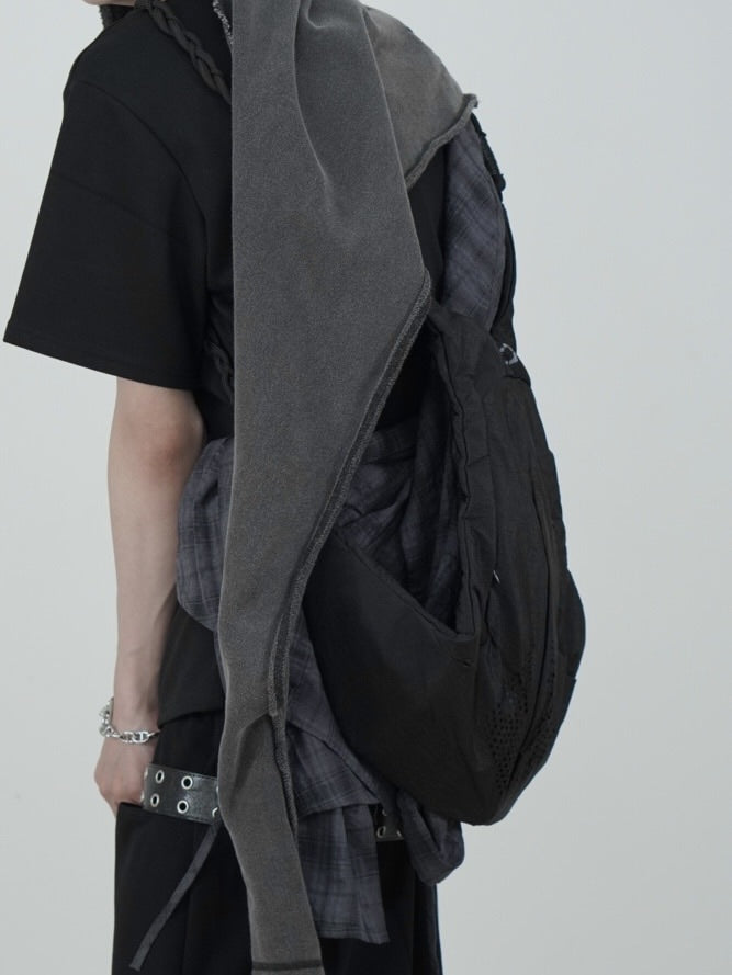 国際配送【Nerd out XU】dual color backpack (2color)