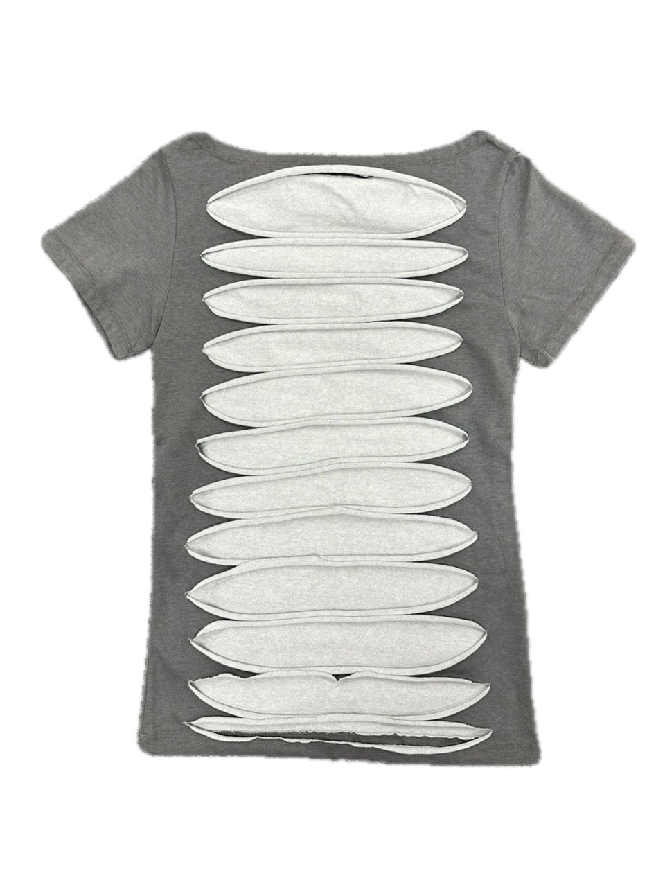 【GATELESS】SLASH DAMAGE LOGO T-SHIRT / 【ゲートレス】スラッシュダメージロゴ半袖Tシャツ