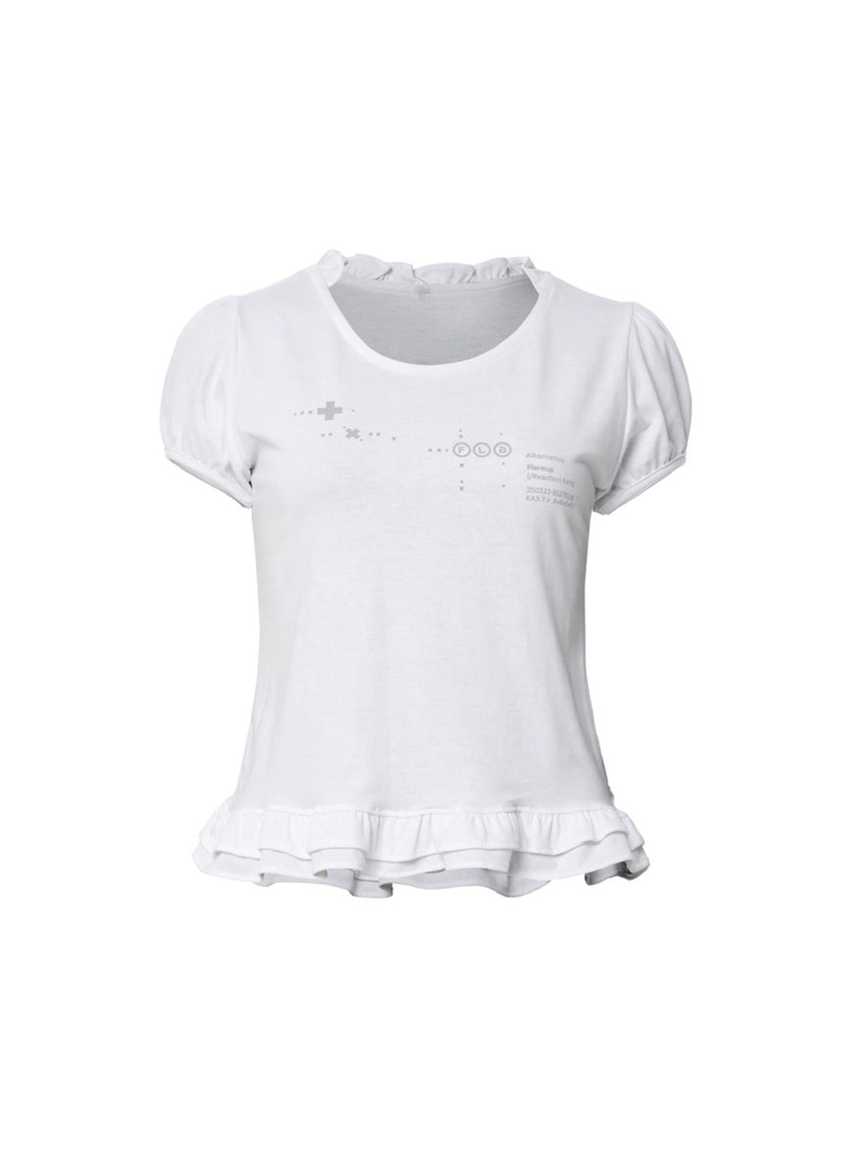 【FLAREUP】Muta Frill Puff T-Shirt