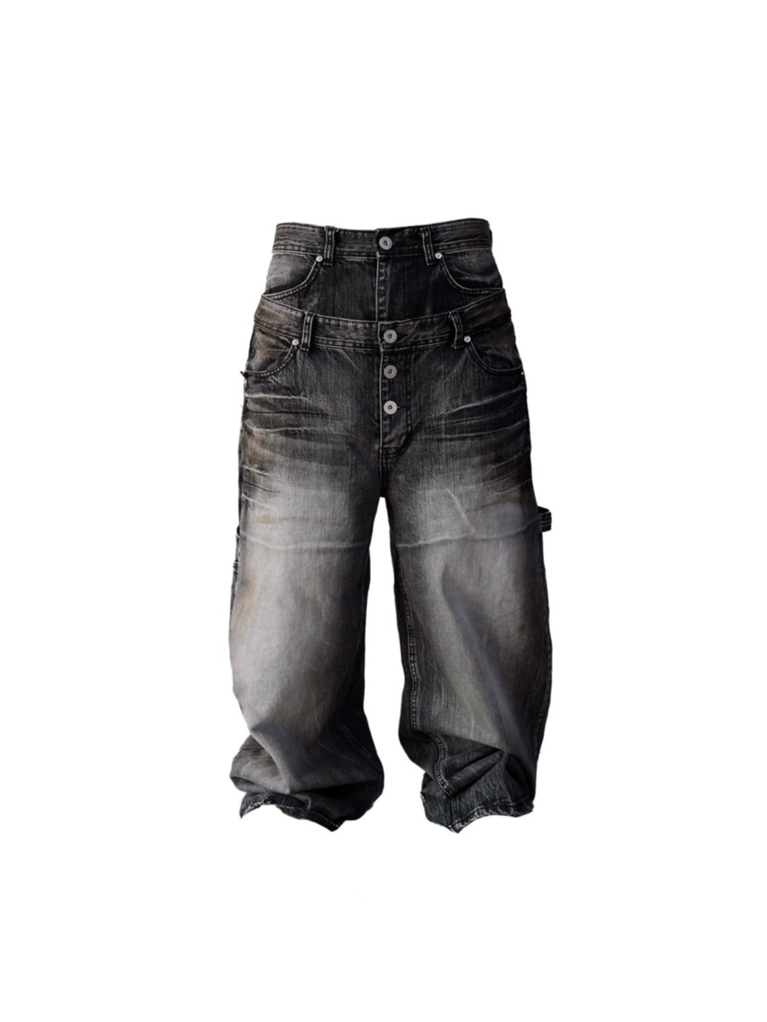 【IFEELLUCKY】Big x2 Double carpenter pants / 【アイフィールラッキー】ビック×2ダブルカーペンターパンツ