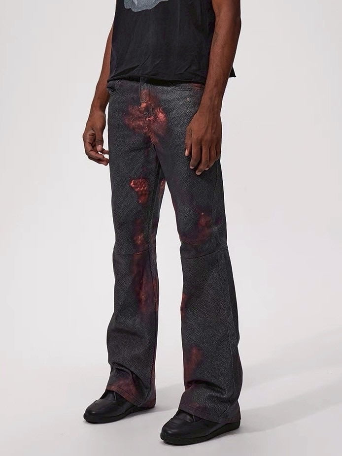 【Fourth3ex】Archive-3D Printed Lava Pants / 【フォースセックス】ブラッドブリーチパンツ