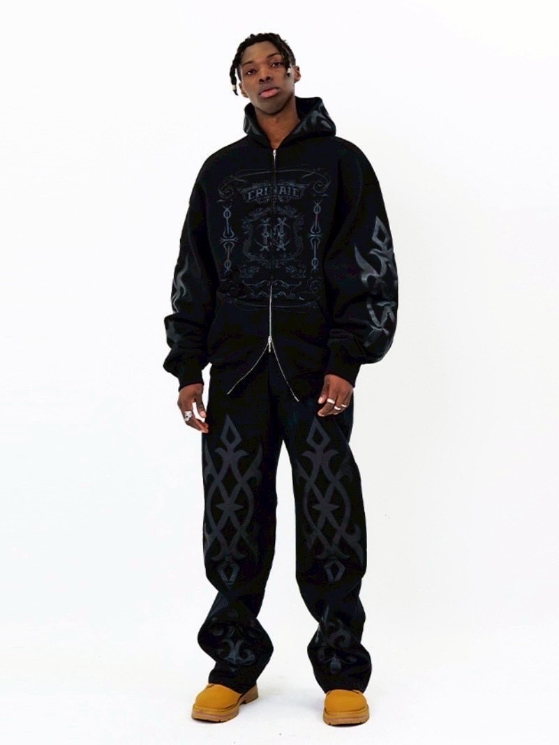 【E RIN AI E】TRIBAL PARTY HOODIE