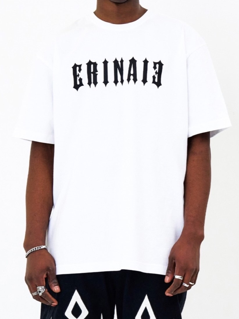 【E RIN AI E】METALLIC TRIBAL SHORT SLEEVE TEE