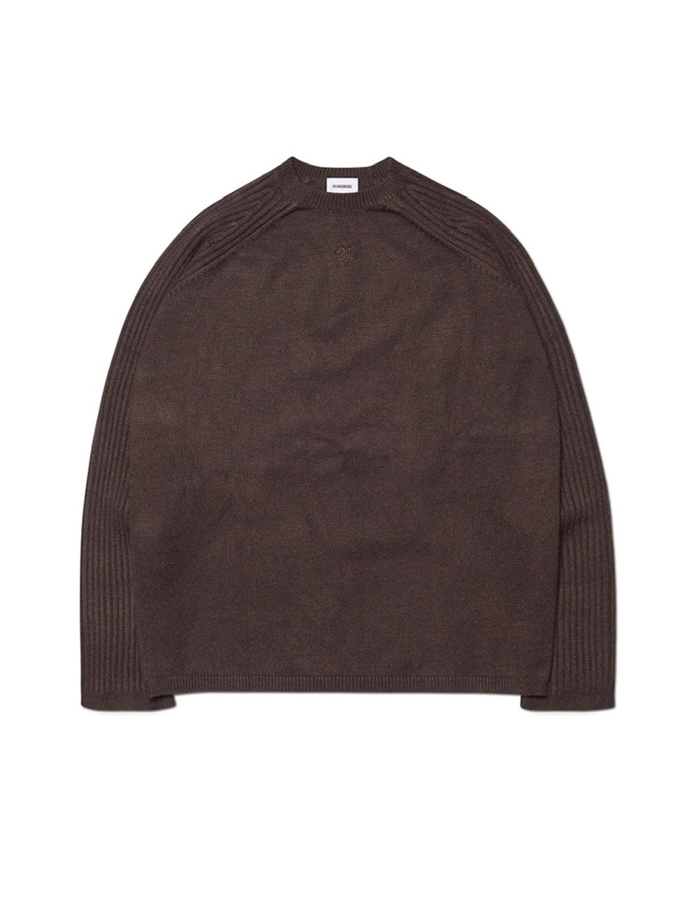 【NOMANUAL】DOUBLE ECHO WOOL KNIT