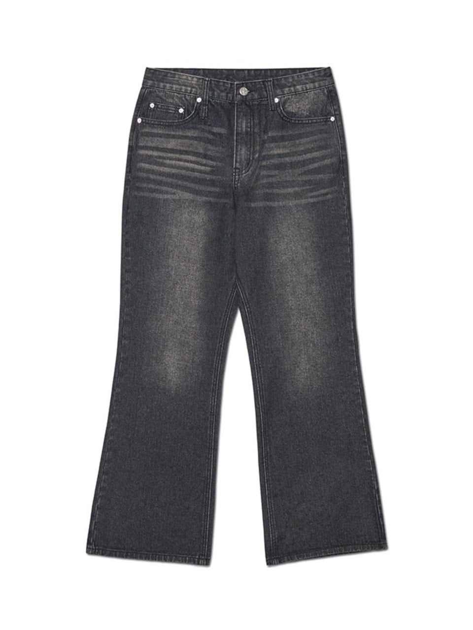 【NOMANUAL】SOFT FLARE DENIM PANTS