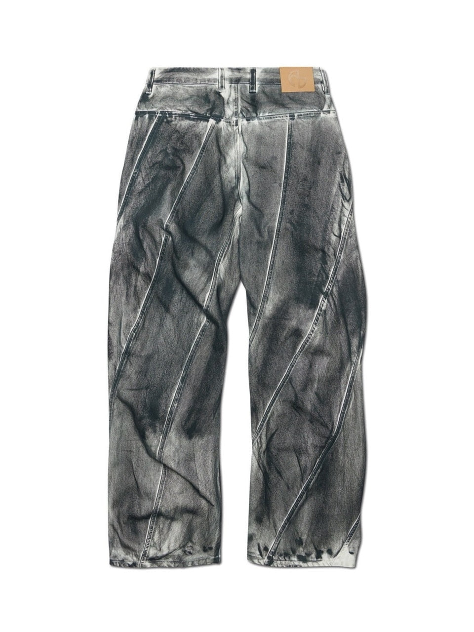 【NOMANUAL】STAINED D.L DENIM PANTS