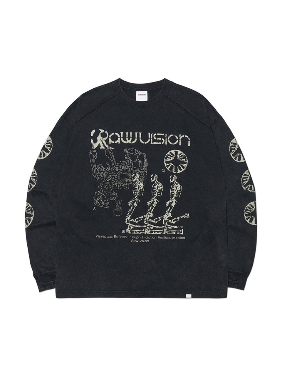 【NOMANUAL】S.I LONG SLEEVE TEE