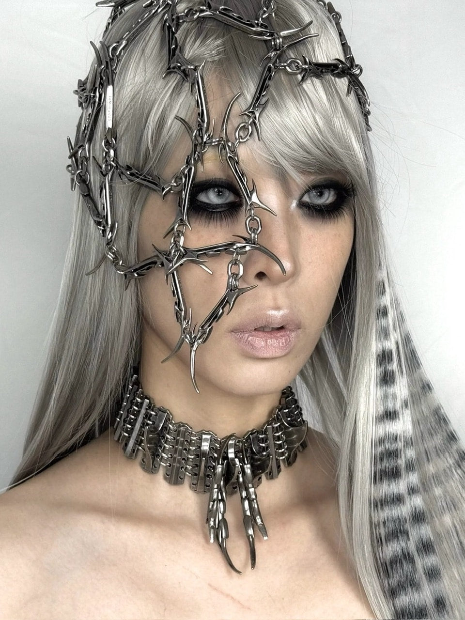 【IIIMIII】Armor Choker Necklace / 【イアミ】アーマーチョーカーネックレス