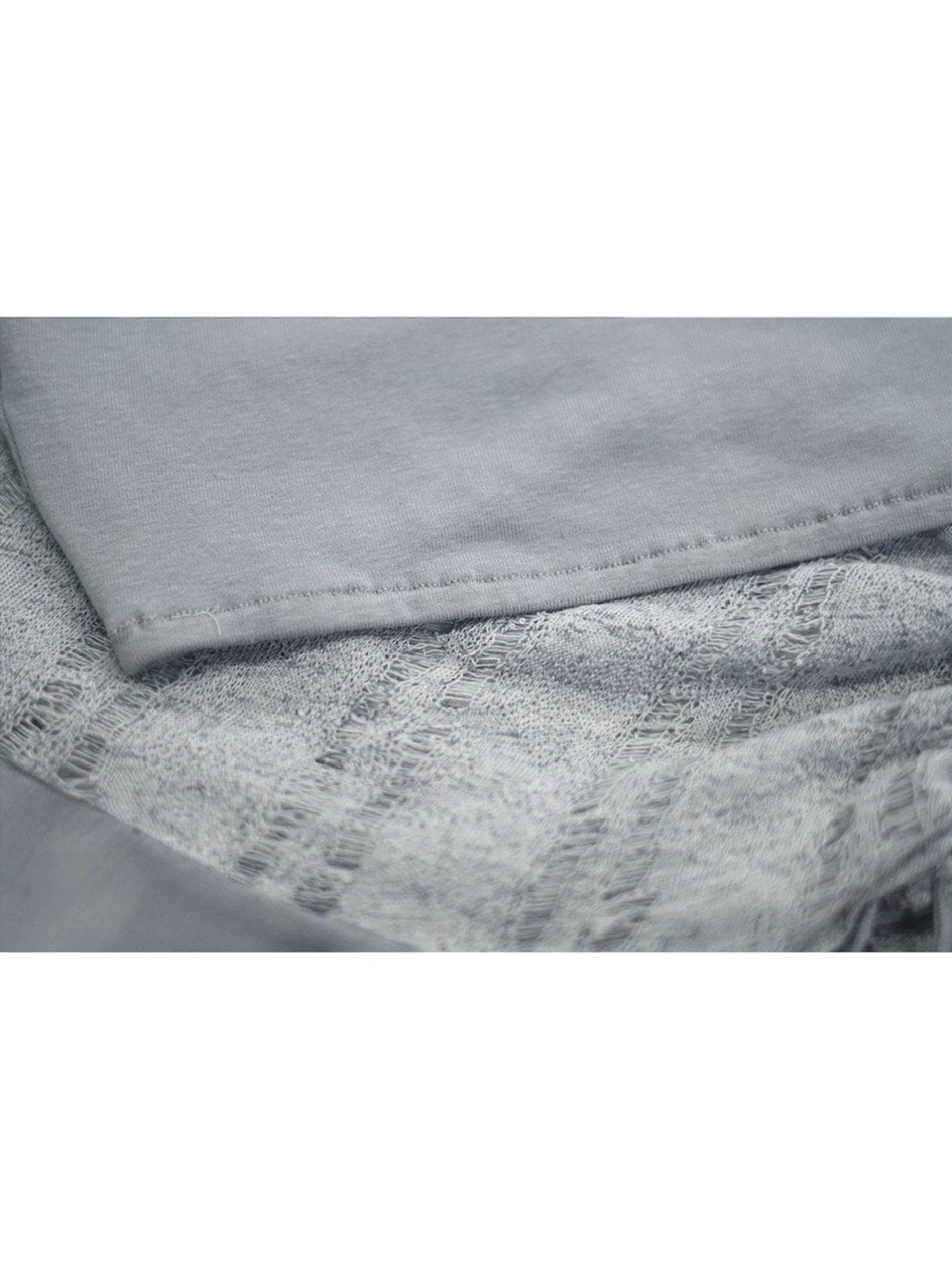 【Cest Nous】Beaded Top / 【セヌー】レイヤードフリルタンクトップ