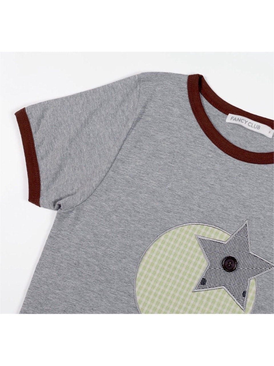 【FANCY CLUB】TOMATO PATCH RINGER TEE / 【ファンシークラブ】トマトパッチリンガー半袖Tシャツ