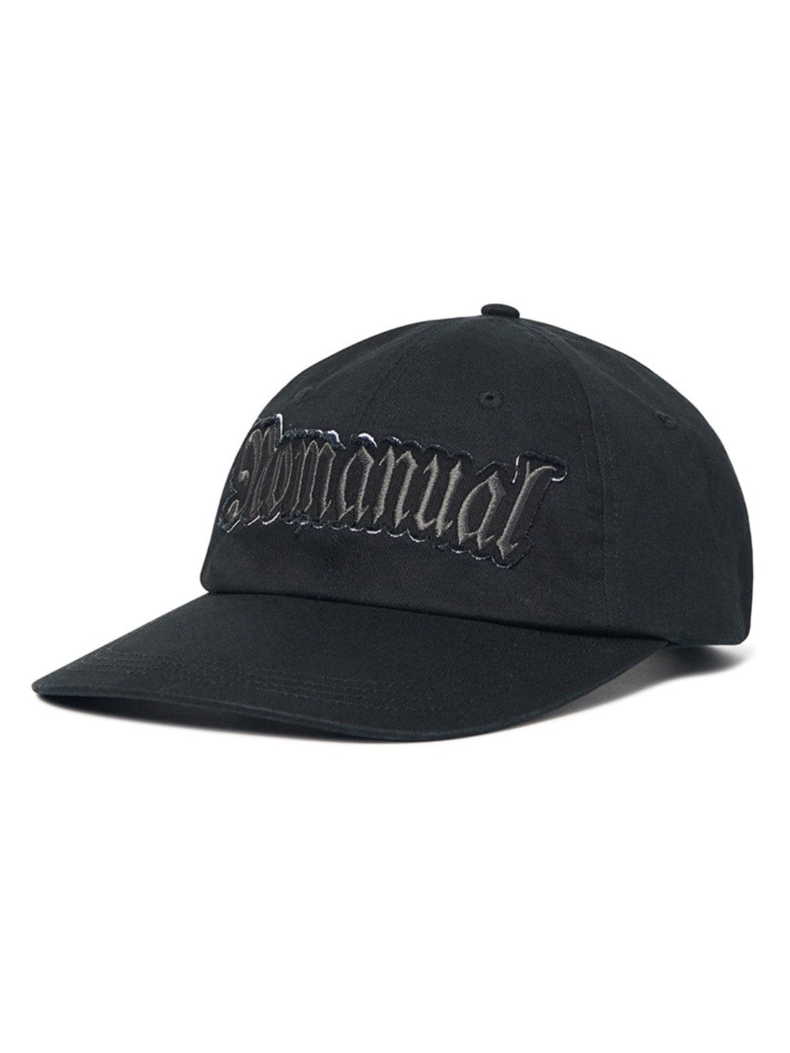 【NOMANUAL】GOTHIC PATCH BALL CAP
