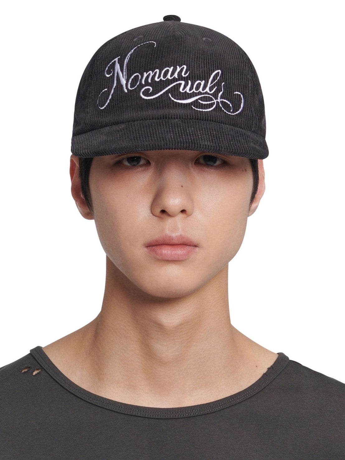 【NOMANUAL】STEM CORDUROY BALL CAP