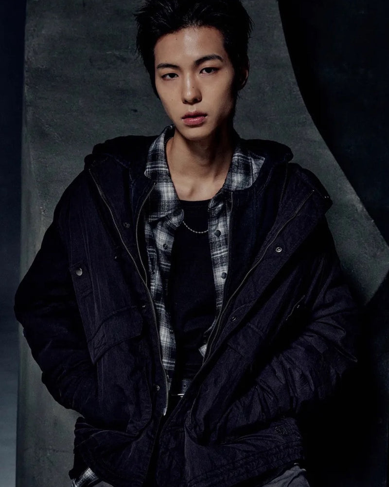 【NOMANUAL】HOODED FLIGHT JUMPER