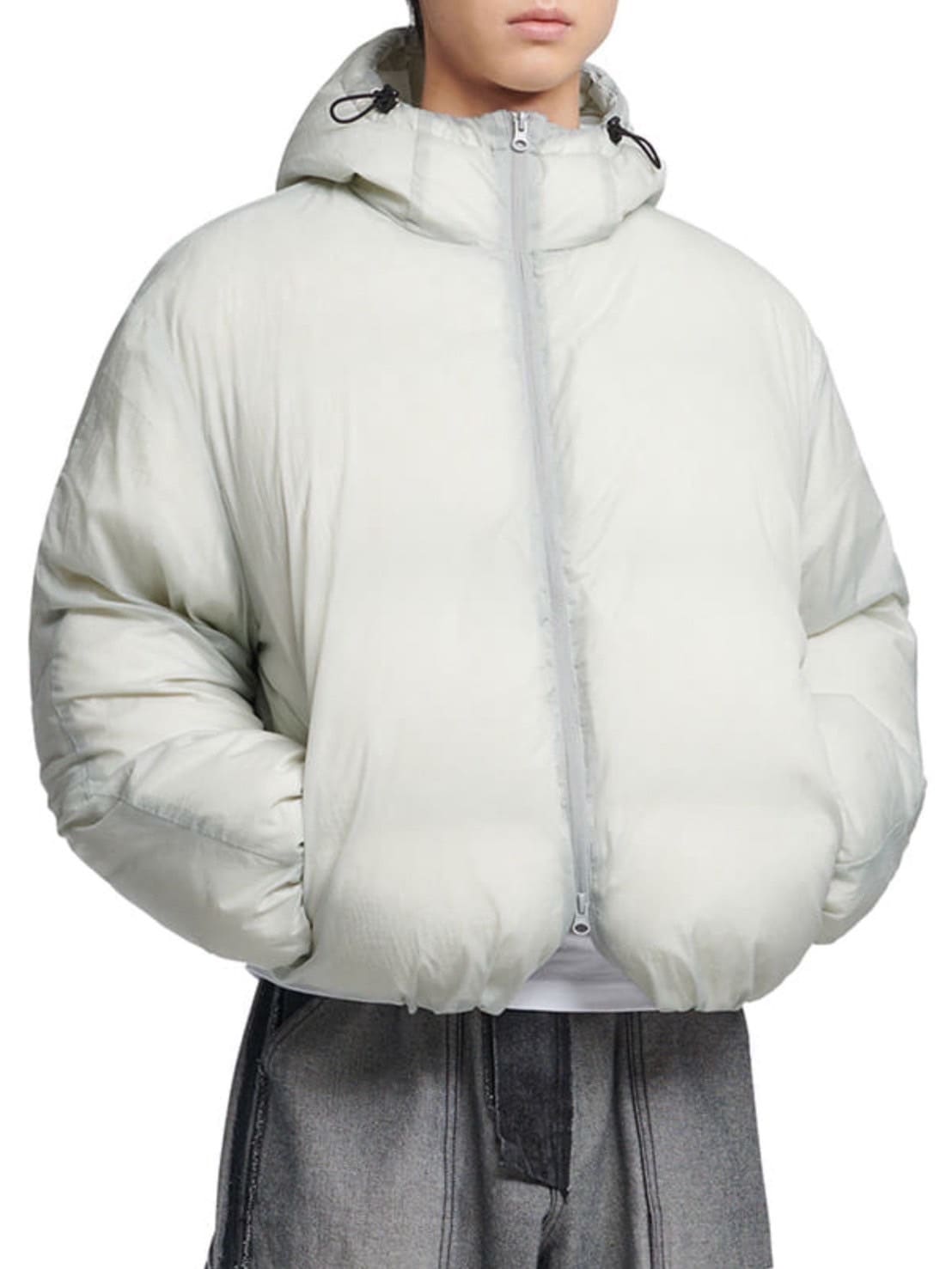 【NOMANUAL】SHEER DOWN JACKET