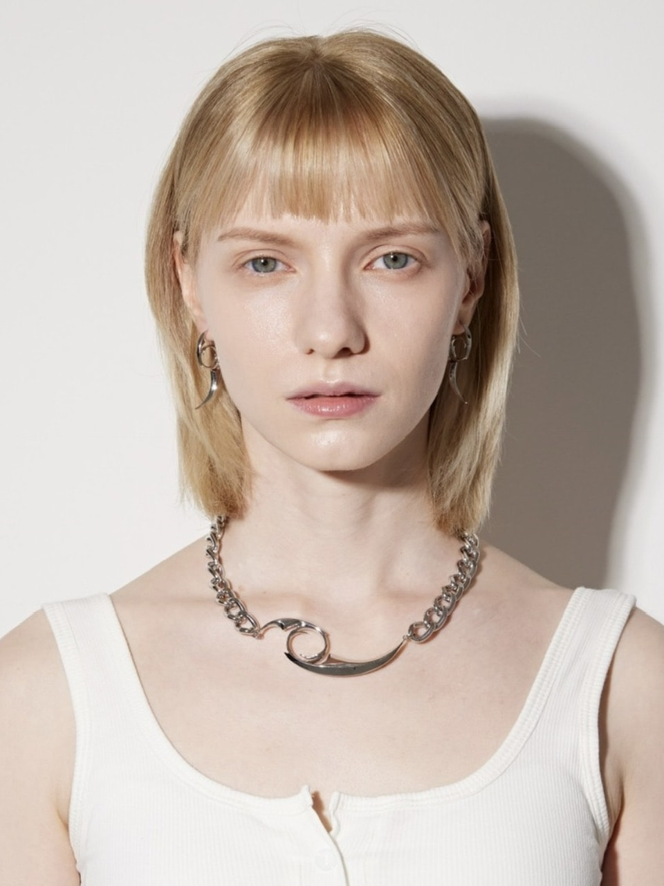 【PEG LEG】emblem chain necklace