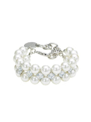 【PEG LEG】Pearl Stone Bridge bracelet