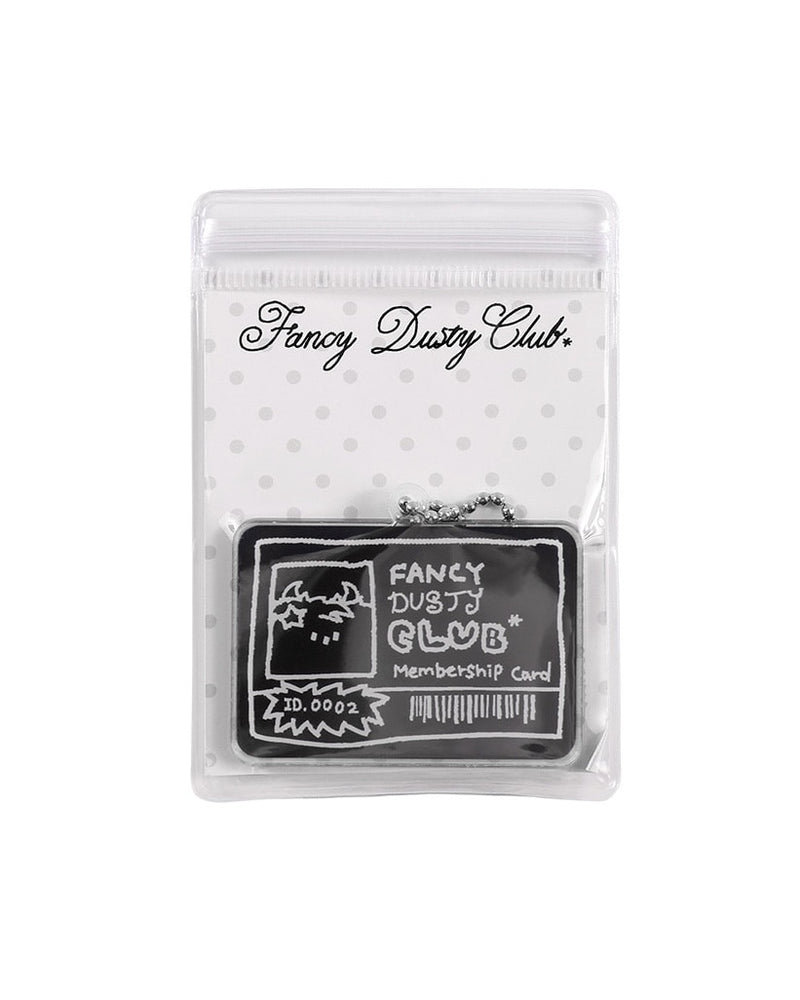 【FANCY X DUSTY】DUSTY CLUB MEMBERSHIP ACRYLIC KEYRING / 【ファンシー X ダスティ】ダスティークラブメンバーシップアクリルキーリング