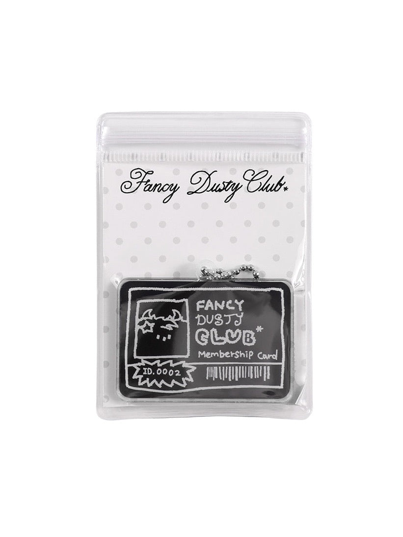 【FANCY X DUSTY】DUSTY CLUB MEMBERSHIP ACRYLIC KEYRING / 【ファンシー X ダスティ】ダスティークラブメンバーシップアクリルキーリング