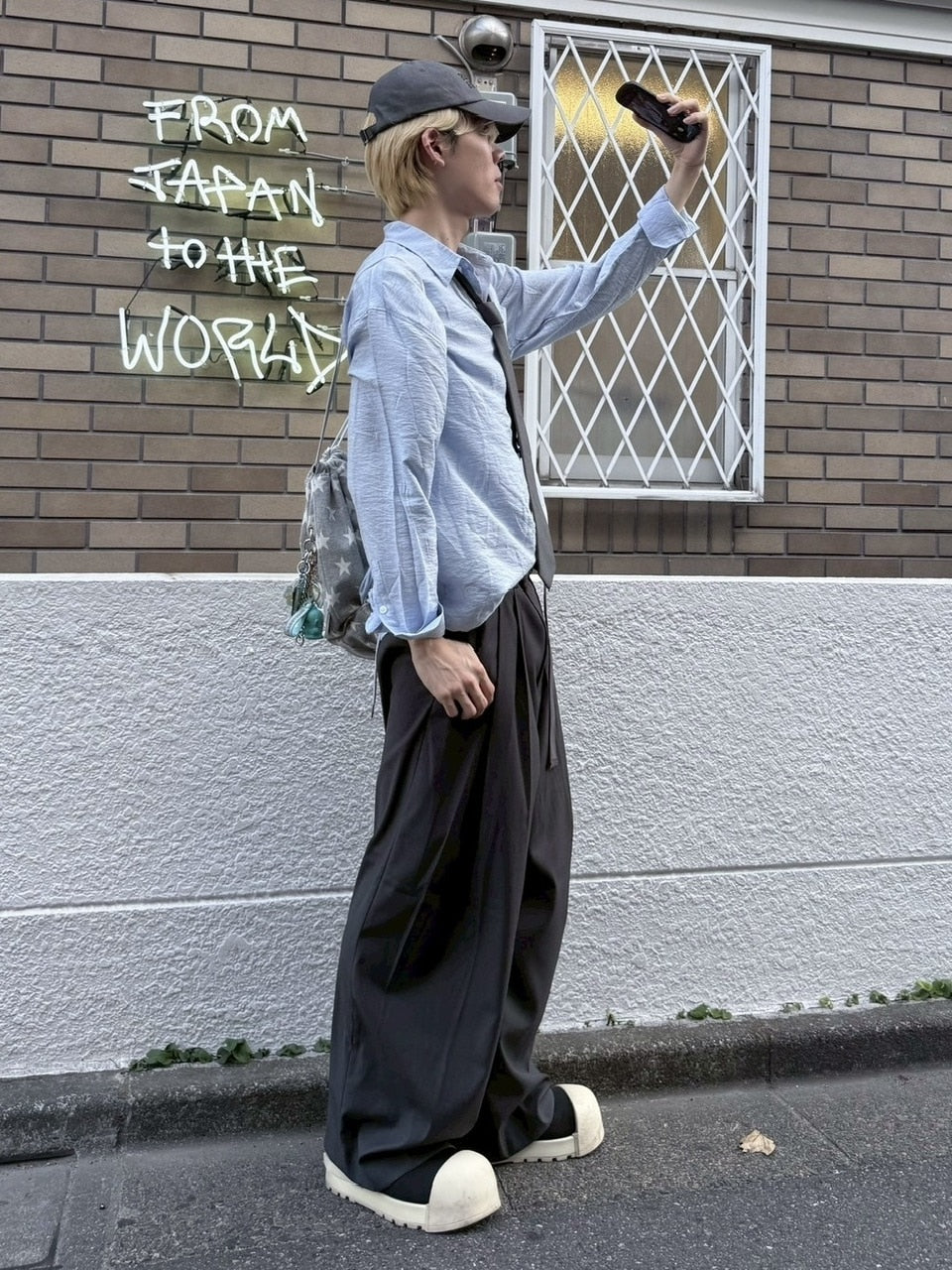 受注制【nmtc +】belt slacks / 【エヌエムティーシープラス】ベルト付きスラックス (2color)