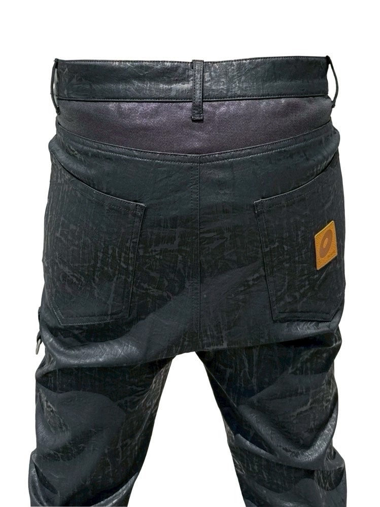 【BEBOF】Leather like flare pants / 【ビーボフ】レザーライクフレアパンツ