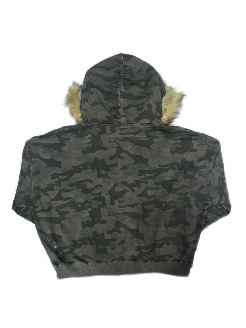 【DIG YOUR OWN GRAVE】Желание FUR HOODIE /【ディグユアオウングレイブ】ファーフードフードジェラーニエロゴジップアップパーカー