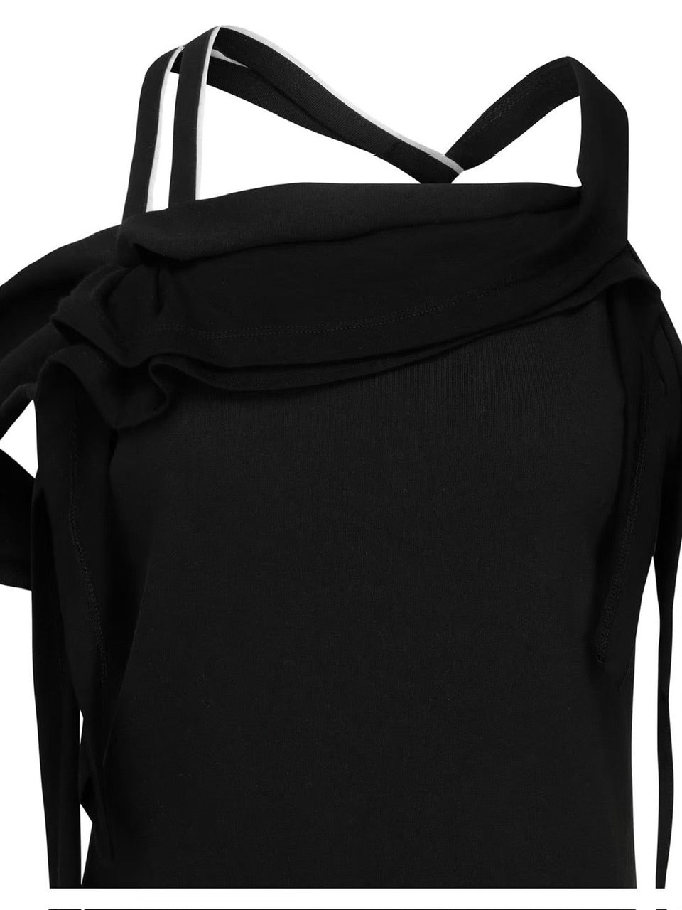 【NACHE】RAWCUT HALTER SLEEVELESS