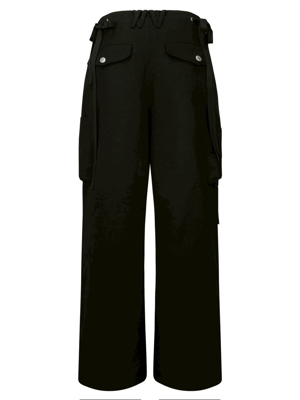【NACHE】STRAP WIDE CARGO PANTS (UNISEX)