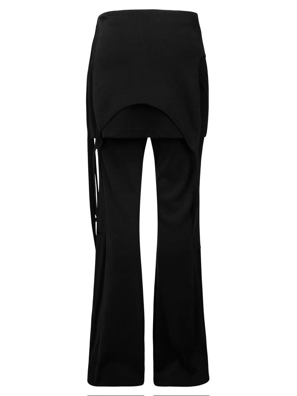 【NACHE】MIXED LAYERED SKIRT PANTS