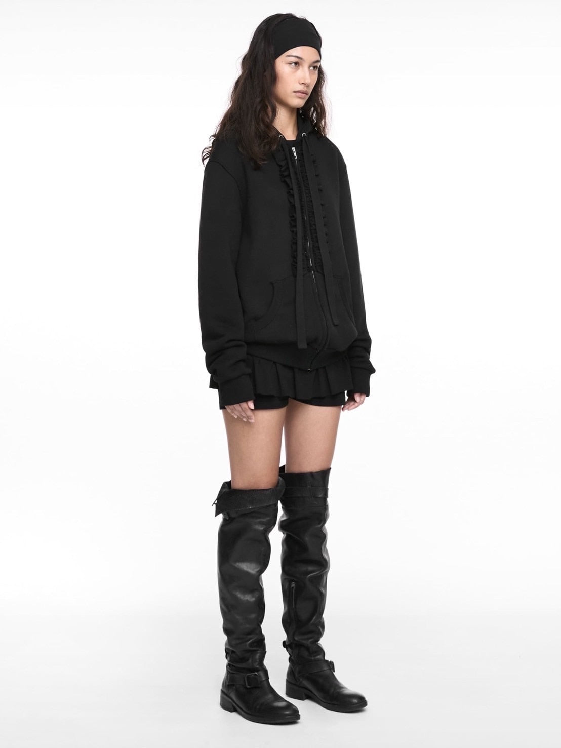 【NACHE】RUFFLE SHORT PANTS