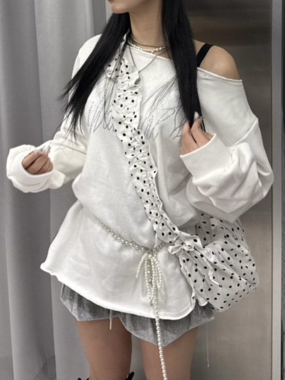 受注制【nmtc +】dot shoulder bag / 【エヌエムティーシープラス】ドットショルダーバッグ (3color)